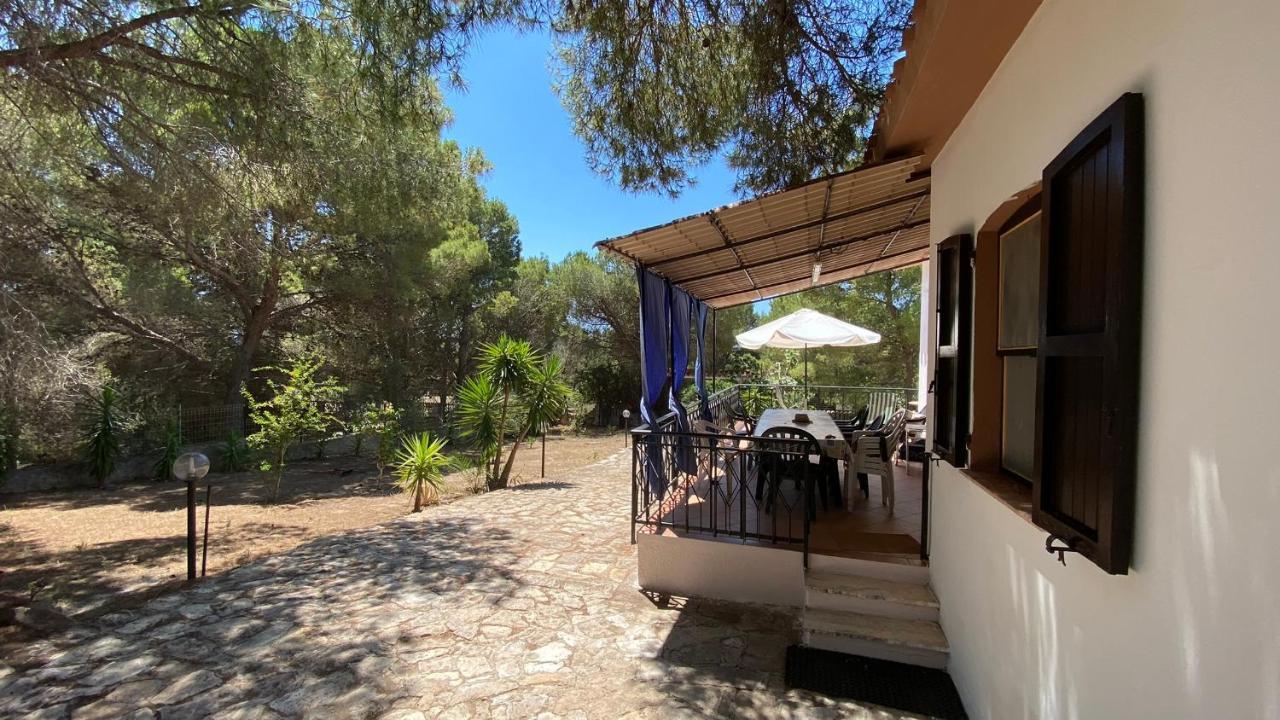 Mario & Nina - Portopino House Porto Pino Exteriér fotografie